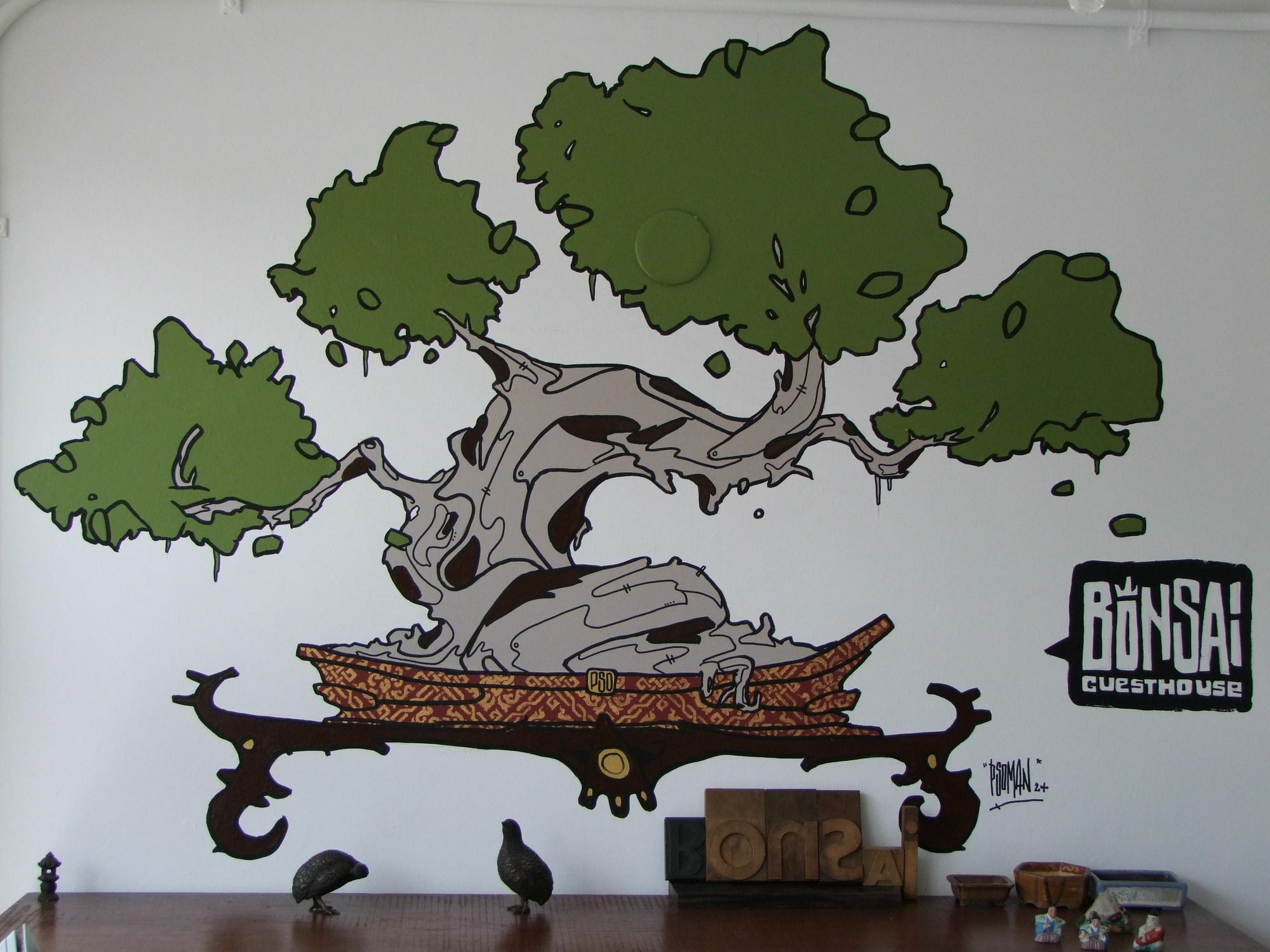 אוסקה Bonsai Guest House מראה חיצוני תמונה